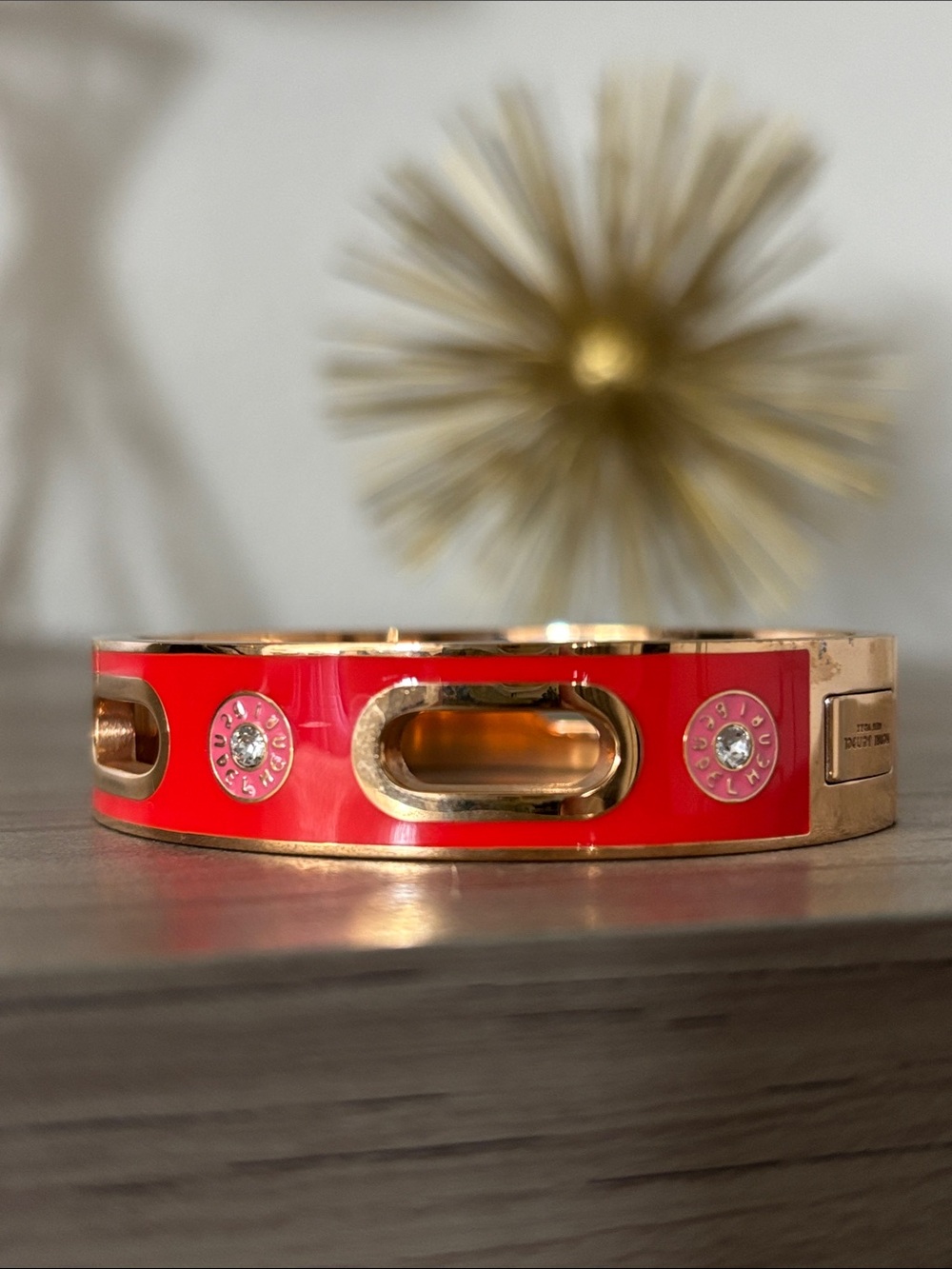 Henri Bendel hinge cuff bracelet